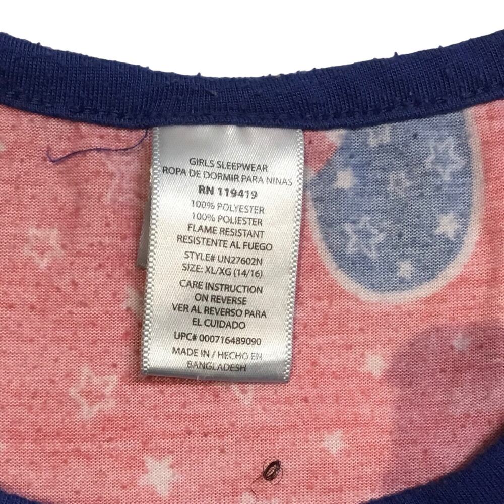 Girls Racerback Nightgown - Picture 2 of 3
